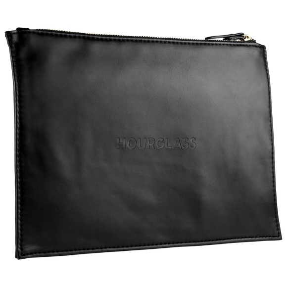 NWOT Hourglass Vegan Leather Makeup Bag + SAMPLES - Picture 5 of 8